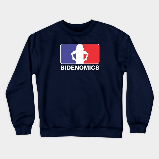 Bidenomics Crewneck Sweatshirt by Tom Stiglich Cartoons